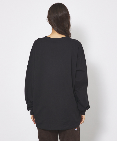 POLeR(ポーラー)の「【POLER/ポーラー】ENLIGHTENMENT L/S TEE/ワンポイント刺繍ロングTシャツ(Tシャツ/カットソー・メンズ・ホワイト/ブラック/ネイビー・M/XL/L)」の9枚目の写真