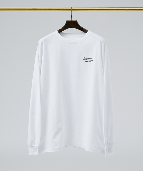 POLeR(ポーラー)の「【POLER/ポーラー】ENLIGHTENMENT L/S TEE/ワンポイント刺繍ロングTシャツ(Tシャツ/カットソー・メンズ・ホワイト/ブラック/ネイビー・M/XL/L)」の19枚目の写真