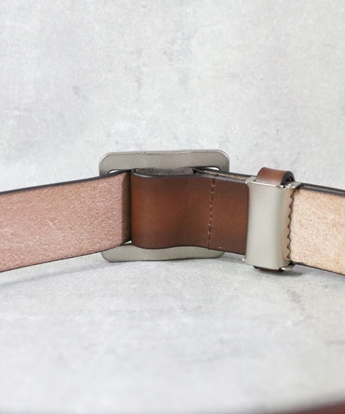 【セール】栃木レザーグラデバックルベルト（ベルト）｜Beautiful Harmony（ビューティフルハーモニー）