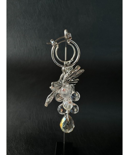 tone(トーン)の「【Withy】朝露~輝く雫とお花のピアス / Hana(ハナ)(MA)(ピアス(両耳用)・レディース・シルバー系その他・FREE)」の9枚目の写真