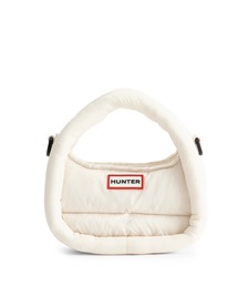 HUNTER/ハンター ショルダーバック フレイムド パファー ミディ ホーボー FRAMED PUFFER MIDI HOBO UBX3712KBM