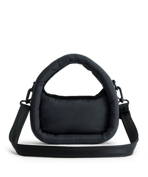 HUNTER（ハンター）の「HUNTER/ハンター ショルダーバック フレイムド パファー ミディ ホーボー FRAMED PUFFER MIDI HOBO UBX3712KBM（ショルダーバッグ・レディース・ブラック/ホワイト・FREE）」の7枚目の写真