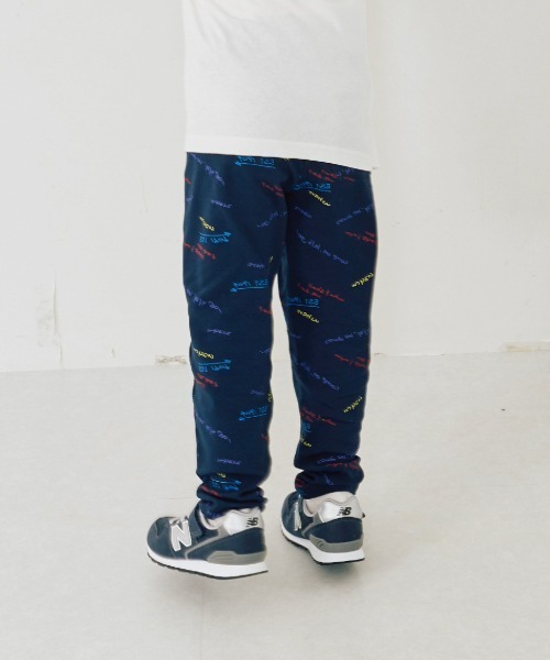 and D. petit main(アンドディープティマイン)の「【防汚加工】365D.ガラレギンス(その他パンツ・キッズ・ブラック/ピンク/グリーン/ネイビー/グレー・100cm/110cm/120cm/130cm/140cm/150cm)」の4枚目の写真