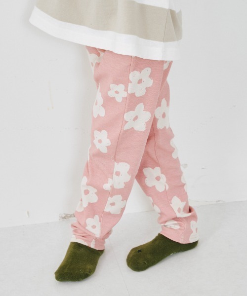 and D. petit main(アンドディープティマイン)の「【防汚加工】365D.ガラレギンス(その他パンツ・キッズ・ブラック/ピンク/グリーン/ネイビー/グレー・100cm/110cm/120cm/130cm/140cm/150cm)」の5枚目の写真