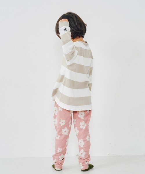 and D. petit main(アンドディープティマイン)の「【防汚加工】365D.ガラレギンス(その他パンツ・キッズ・ブラック/ピンク/グリーン/ネイビー/グレー・100cm/110cm/120cm/130cm/140cm/150cm)」の7枚目の写真