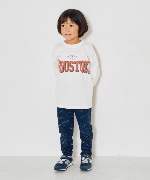 and D. petit main(アンドディープティマイン)の「【防汚加工】365D.ガラレギンス(その他パンツ・キッズ・ブラック/ピンク/グリーン/ネイビー/グレー・100cm/110cm/120cm/130cm/140cm/150cm)」の9枚目の写真