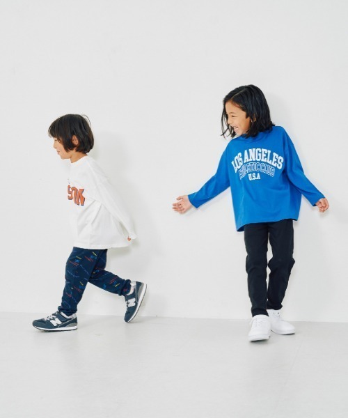 and D. petit main(アンドディープティマイン)の「【防汚加工】365D.ガラレギンス(その他パンツ・キッズ・ブラック/ピンク/グリーン/ネイビー/グレー・100cm/110cm/120cm/130cm/140cm/150cm)」の13枚目の写真