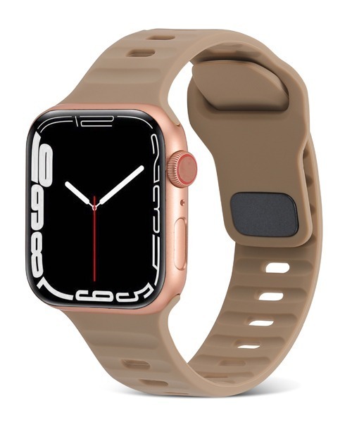Fun & Daily(ファンアンドデイリー)の「Apple Watch カラーシリコンスポーツバンド / Ultra ウルトラ(デジタル腕時計・メンズ・ブラック/ベージュ/グレー/カーキ/グリーン/イエロー/オレンジ/ブルー/ネイビー・A/B)」の19枚目の写真