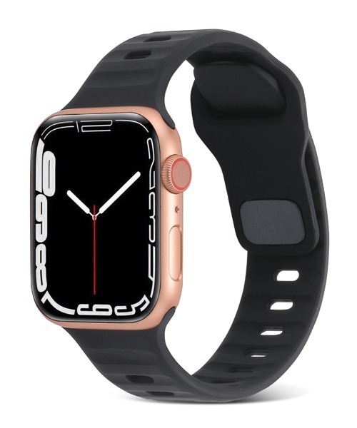 Fun & Daily(ファンアンドデイリー)の「Apple Watch カラーシリコンスポーツバンド / Ultra ウルトラ(デジタル腕時計・メンズ・ブラック/ベージュ/グレー/カーキ/グリーン/イエロー/オレンジ/ブルー/ネイビー・A/B)」の18枚目の写真