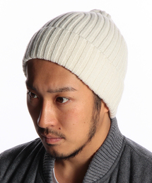 B:MING by BEAMS | GILBERT WILSON OF HAWICK / RIB BEANIE(ニットキャップ/ビーニー)