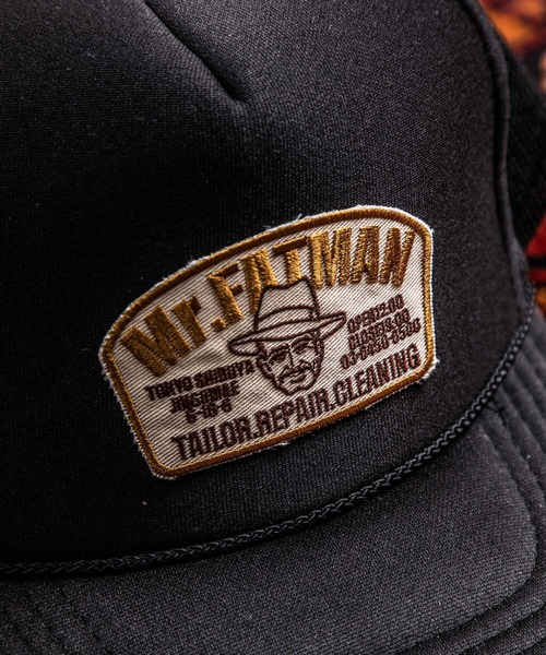 MRFATMAN（ミスターファットマン）の「WAPPEN MESH CAP(OTTO BODY BASE)（キャップ・メンズ・ブラック/ネイビー/ブラウン/ボルドー/カーキ・FREE）」の10枚目の写真