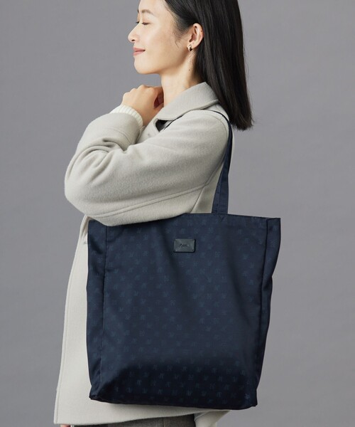 【ポケッタブル】ジャカード トート バッグ（トートバッグ）｜J.PRESS（ジェイプレス）