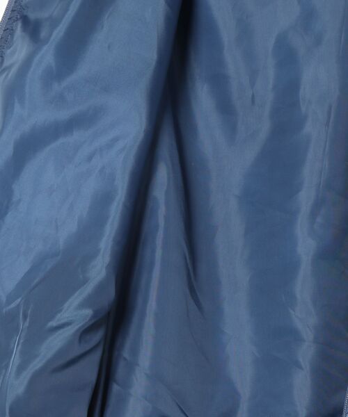 CECIL McBEE(セシルマクビー)の「タイダイ柄フェイクファーパーカー(ブルゾン・レディース・ブルー/ブラック・LARGE/MEDIUM)」の3枚目の写真