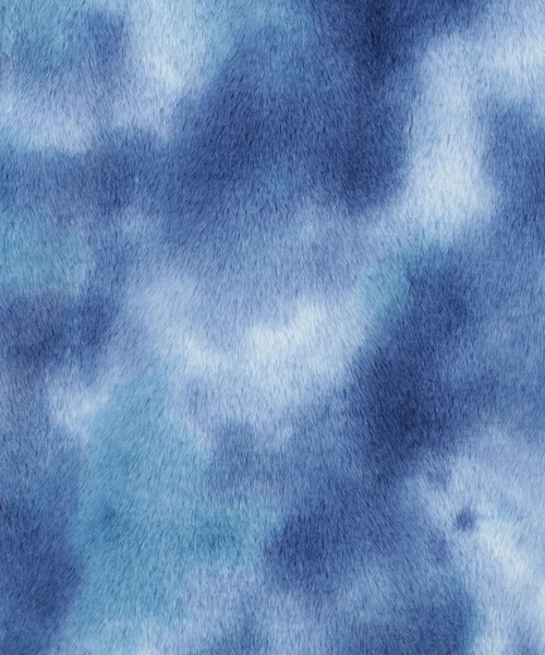 CECIL McBEE(セシルマクビー)の「タイダイ柄フェイクファーパーカー(ブルゾン・レディース・ブルー/ブラック・LARGE/MEDIUM)」の13枚目の写真