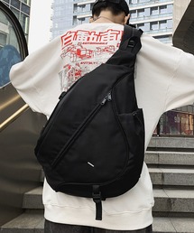 G.NINE（ジーナイン）の「『Lilamusant(リラミュゾン)』ワンショルダーナイロンボディバッグ ショルダーバッグ スポーティー Y2K 韓国ストリート（ボディバッグ/ウエストポーチ）」