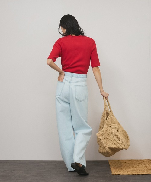 RED CARD TOKYO（レッドカード）の「【RED CARD TOKYO（レッドカードトーキョー）for SALON】別注Dakota/デニム（デニムパンツ・レディース・ブルー系その他4/サックスブルー・21/22/25/24/23）」の18枚目の写真