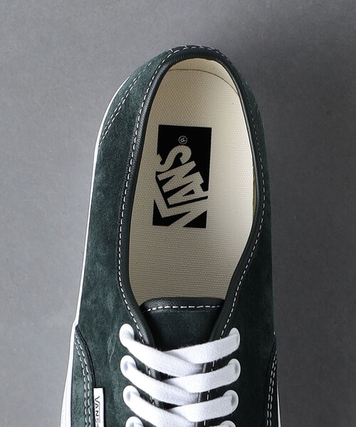 VANS（バンズ）の「＜VANS＞ AUTHENTIC REISSUE 44 SUEDE SCARAB/オーセンティック 44 スエード/スニーカー（スニーカー・メンズ・ダークグリーン/モカ・28.5cm/28cm/26.5cm/26cm/27.5cm/29cm/27cm）」の11枚目の写真
