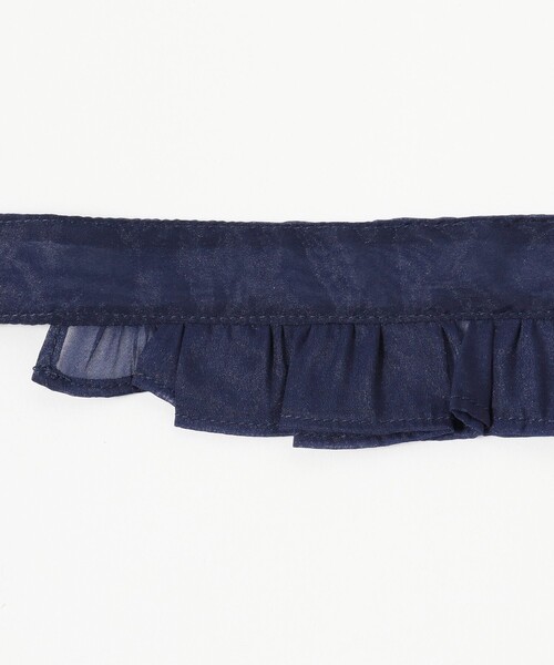 BEAMS BOY(ビームスボーイ)の「【2/5再値下げ】maturely / デタッチ ボウタイ(付け襟・レディース・ホワイト/ネイビー・ONE SIZE)」の11枚目の写真