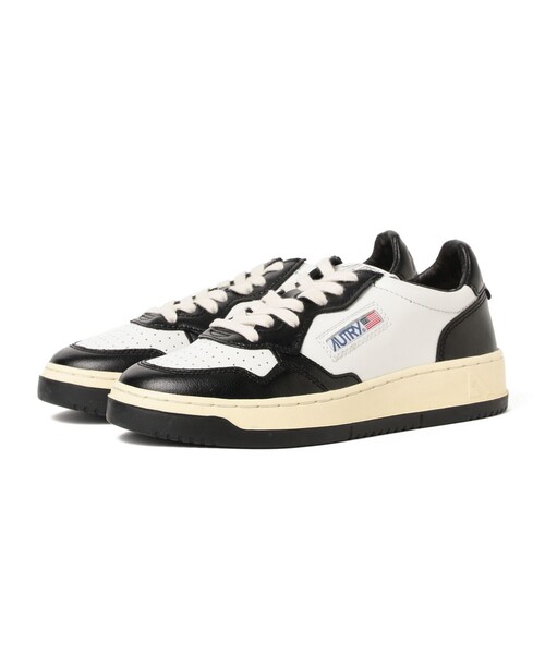 AUTRY / MEDALIST LOW バイカラー レザースニーカー（スニーカー