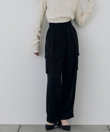 CITY TOKYO | キュプラデザインカッティングカーゴパンツ(カーゴパンツ)