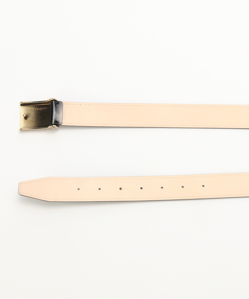 小物 LEMAIRE CLIP BELT 30mm Lemaire Vintage Leather 30MM Clip Belt - Black | Garmentory