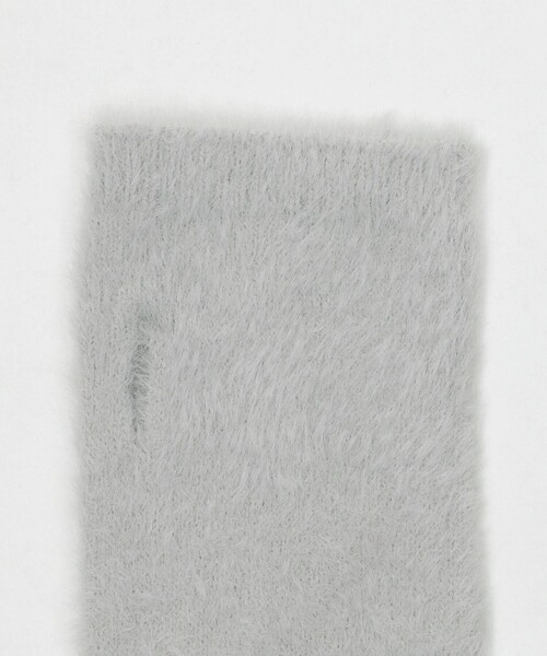 green label relaxing（グリーンレーベルリラクシング）の「【WEB限定】3WAY シャギー アームウォーマー グローブ / 手袋 ―タッチパネル対応―（手袋・レディース・オフホワイト/ライトグレー/ダークグレー・FREE）」の18枚目の写真