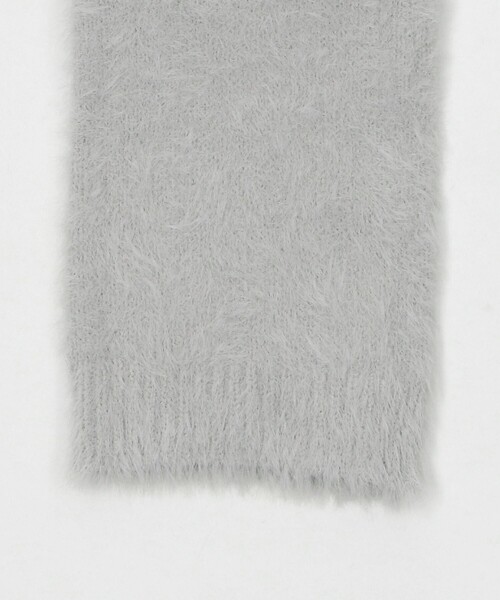 green label relaxing（グリーンレーベルリラクシング）の「【WEB限定】3WAY シャギー アームウォーマー グローブ / 手袋 ―タッチパネル対応―（手袋・レディース・オフホワイト/ライトグレー/ダークグレー・FREE）」の19枚目の写真