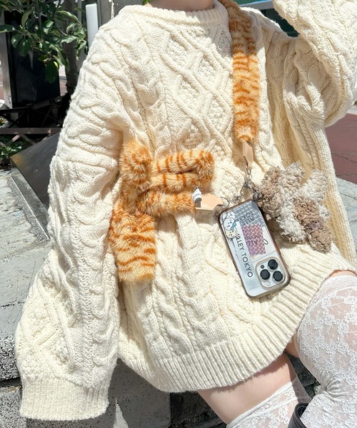 モンスターケーブルニットプルオーバー（ニット/セーター）｜Alley