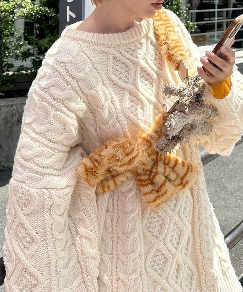 モンスターケーブルニットプルオーバー（ニット/セーター）｜Alley