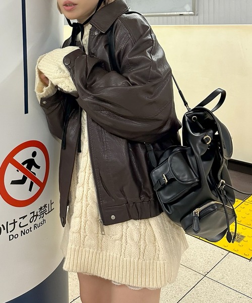 モンスターケーブルニットプルオーバー（ニット/セーター）｜Alley