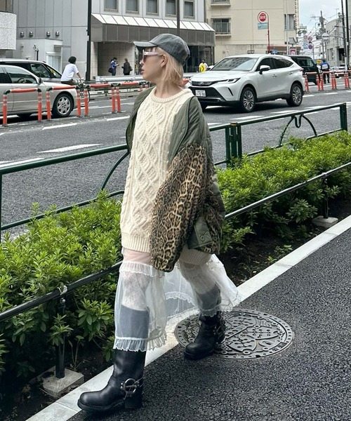 モンスターケーブルニットプルオーバー（ニット/セーター）｜Alley