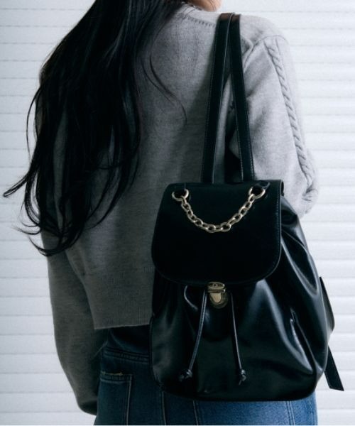 【セール】Other Classic Chain Backpack（バックパック/リュック）｜LEATHERY（レザリー）