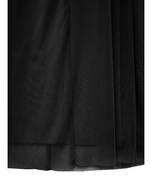 Ameri VINTAGE  OFFSHOULDERTULLE LAYERED OFF SHOULDER TULLE LAYERED DRESS
