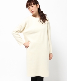 Demi-Luxe BEAMS | Demi-Luxe BEAMS /メルトンジャージ コクーン ワンピース(ワンピース)