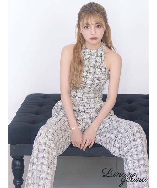 Lunangelina(ルナアンヘリナ)の「tweed pants(その他パンツ・レディース・ホワイト・フリー)」の2枚目の写真