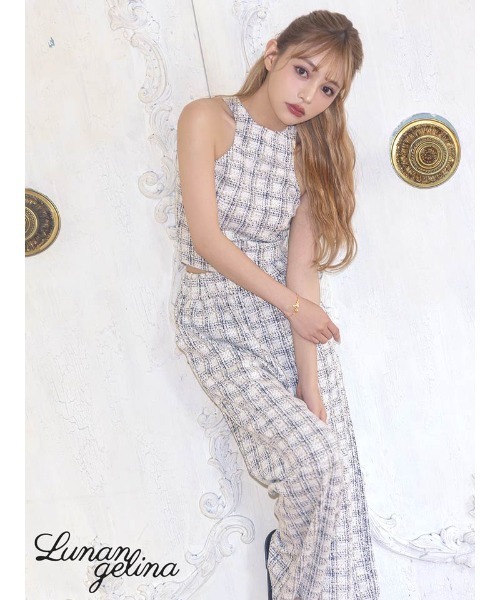 Lunangelina(ルナアンヘリナ)の「tweed pants(その他パンツ・レディース・ホワイト・フリー)」の5枚目の写真
