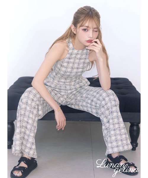 Lunangelina(ルナアンヘリナ)の「tweed pants(その他パンツ・レディース・ホワイト・フリー)」の8枚目の写真