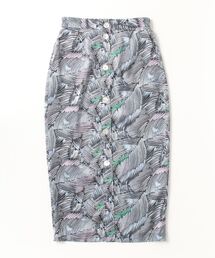 A PUPIL（アピューピル）の「A PUPIL：別注 フロントボタンプリントSK（スカート）」