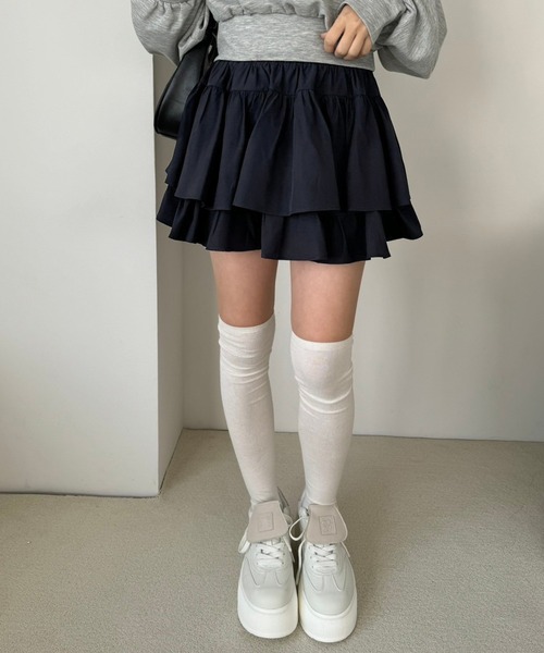 one after another NICE CLAUP(ワンアフターアナザーナイスクラップ)の「イニシャルモチーフタンスニーカー(スニーカー・レディース・ホワイト/ピンク/ブラック・S/M/L)」の7枚目の写真