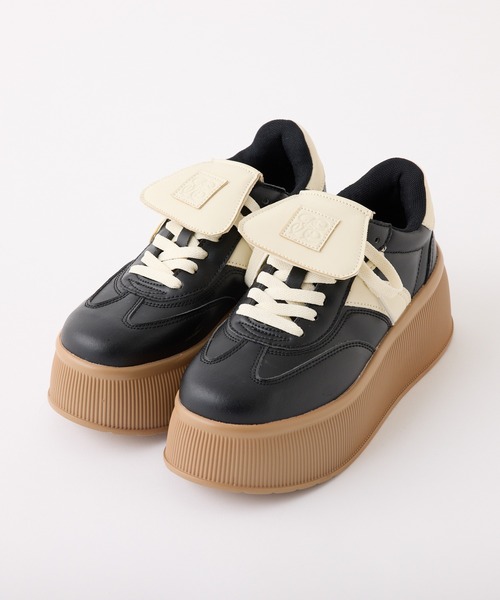 ♡ニコニコパンプス、スニーカーセット♡ イニシャルモチーフタンスニーカー（スニーカー）｜one after another