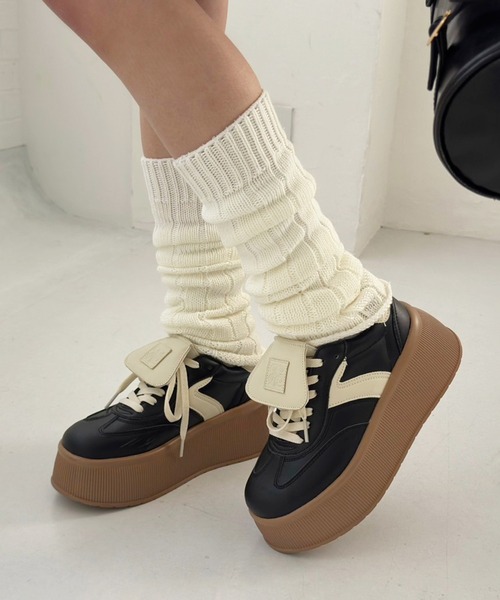 イニシャルモチーフタンスニーカー（スニーカー）｜one after another