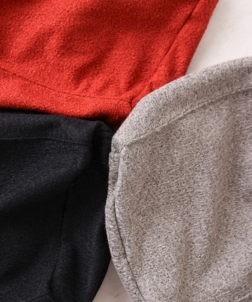 Bou Jeloud（ブージュルード）の「ウールライクショルダーバッグ（ショルダーバッグ・レディース・グレー/ブラック/レッド・ONESIZE）」の22枚目の写真