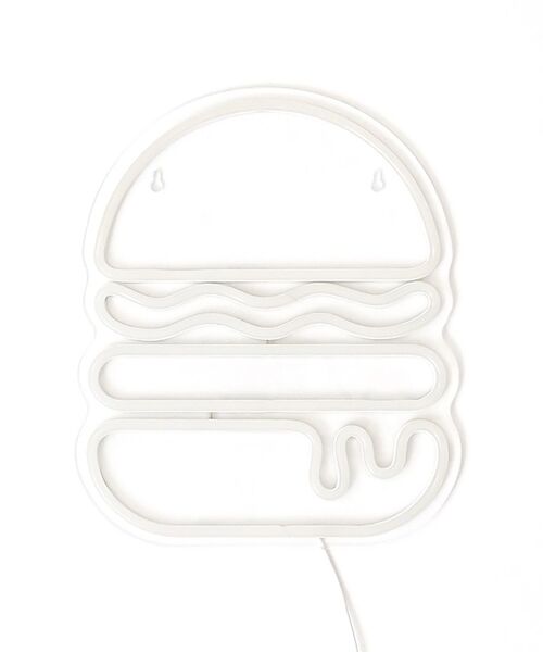 I.D.E.A international（イデアインターナショナル）の「ネオンライト HAMBURGER（その他雑貨・レディース・その他・ﾌﾘ-）」の3枚目の写真