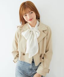 MAJESTIC LEGON | ショートトレンチコート(トレンチコート)