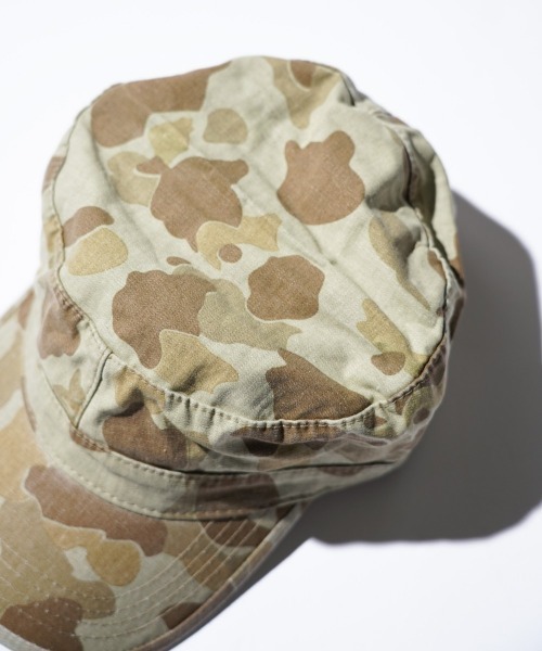 MILITARY(ミリタリー)の「MILITARY REPRODUCT / ミリタリーリプロダクト DUCK HUNTER CAP ダックハンター キャップ ファティーグキャップ(キャップ・メンズ・ベージュ系その他/カモフラージュ・FREE)」の6枚目の写真