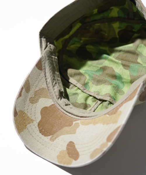 MILITARY(ミリタリー)の「MILITARY REPRODUCT / ミリタリーリプロダクト DUCK HUNTER CAP ダックハンター キャップ ファティーグキャップ(キャップ・メンズ・ベージュ系その他/カモフラージュ・FREE)」の7枚目の写真