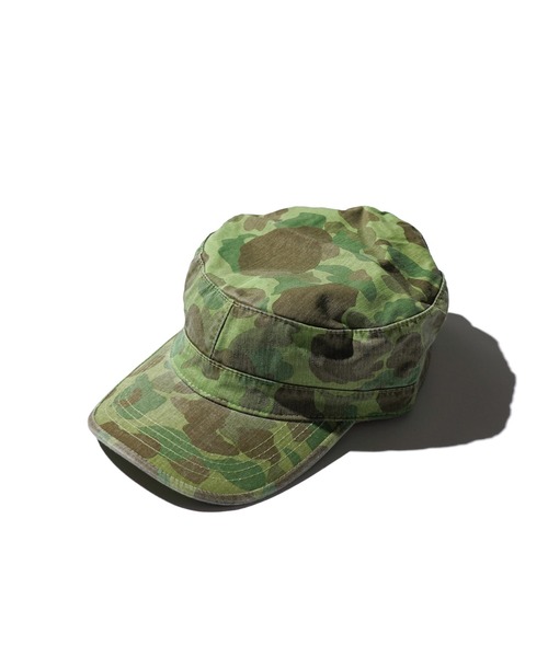 MILITARY(ミリタリー)の「MILITARY REPRODUCT / ミリタリーリプロダクト DUCK HUNTER CAP ダックハンター キャップ ファティーグキャップ(キャップ・メンズ・ベージュ系その他/カモフラージュ・FREE)」の9枚目の写真