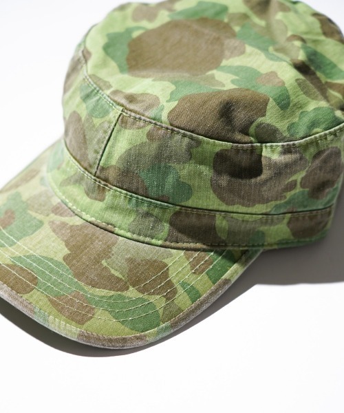 MILITARY(ミリタリー)の「MILITARY REPRODUCT / ミリタリーリプロダクト DUCK HUNTER CAP ダックハンター キャップ ファティーグキャップ(キャップ・メンズ・ベージュ系その他/カモフラージュ・FREE)」の10枚目の写真
