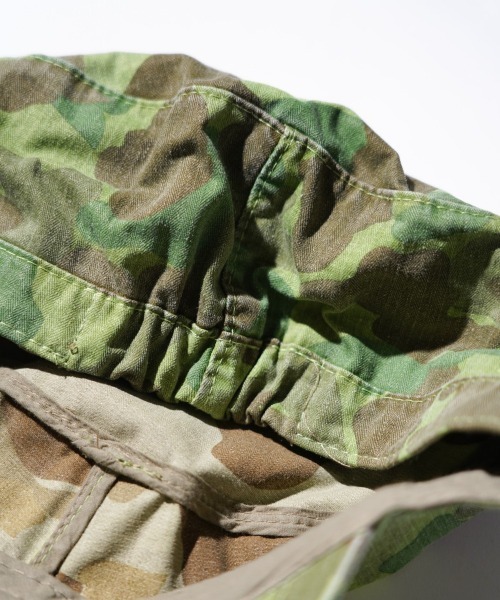 MILITARY(ミリタリー)の「MILITARY REPRODUCT / ミリタリーリプロダクト DUCK HUNTER CAP ダックハンター キャップ ファティーグキャップ(キャップ・メンズ・ベージュ系その他/カモフラージュ・FREE)」の13枚目の写真