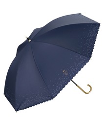 ぱらぴんさん because 【遮光率100％】【晴雨兼用】PUバイカラーパイピングはなびら
